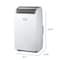 Black & Decker 10,000 BTU Portable Air Conditioner, SACC/CEC BPT10WTB - alternate 5